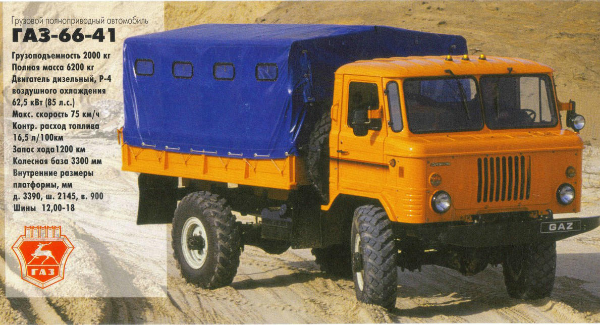 Дизельная модификация ГАЗ-66