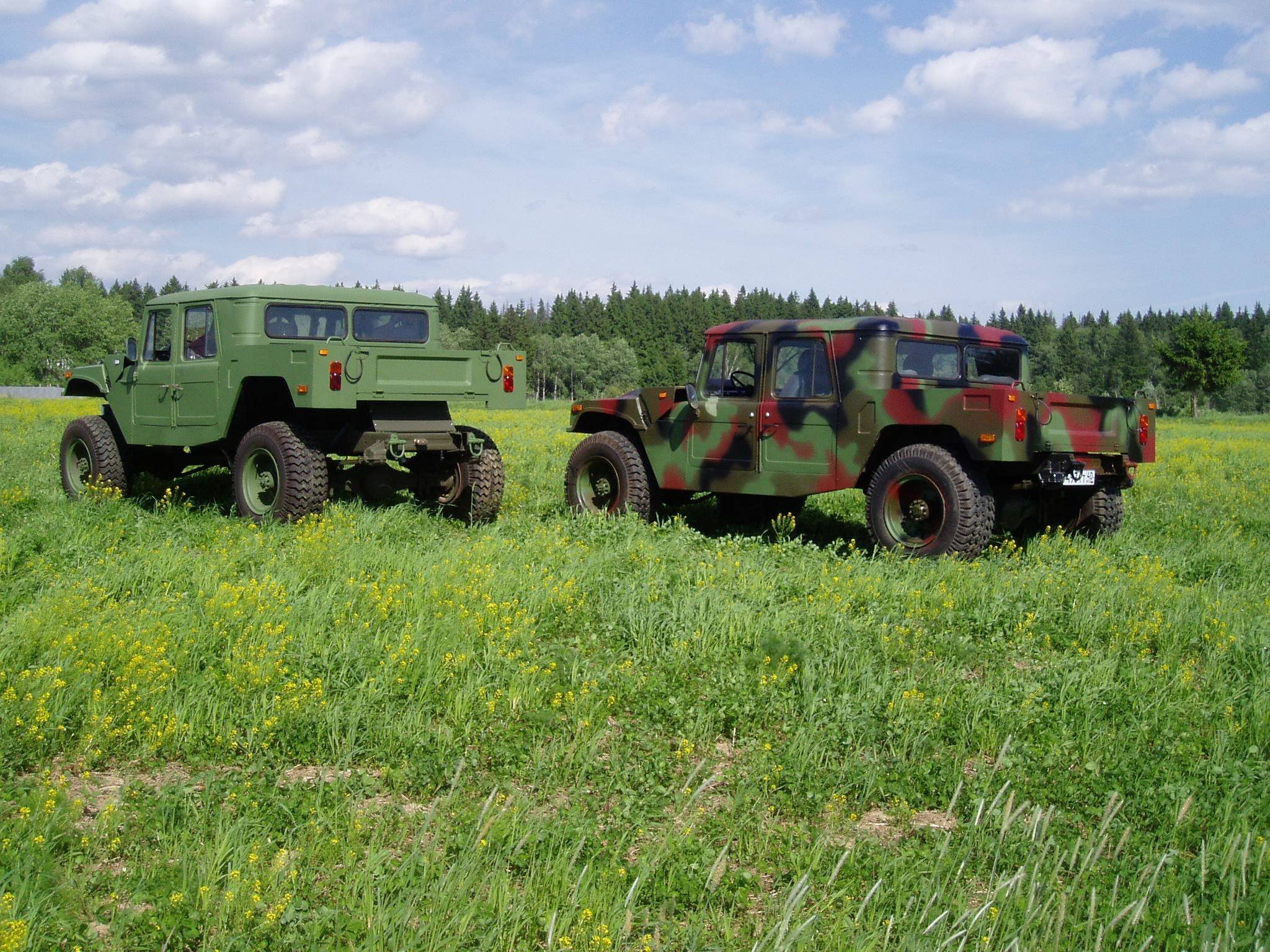 Внедорожник “Партизан”,  разработан на базе ГАЗ-66